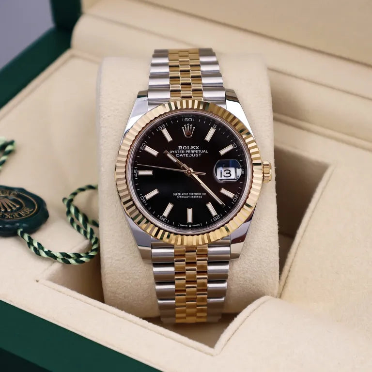 Oyster Perpetual Datejust  Yellow Fluted