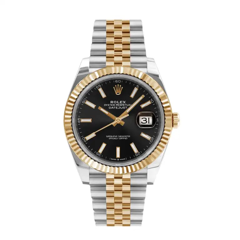 Oyster Perpetual Datejust  Yellow Fluted