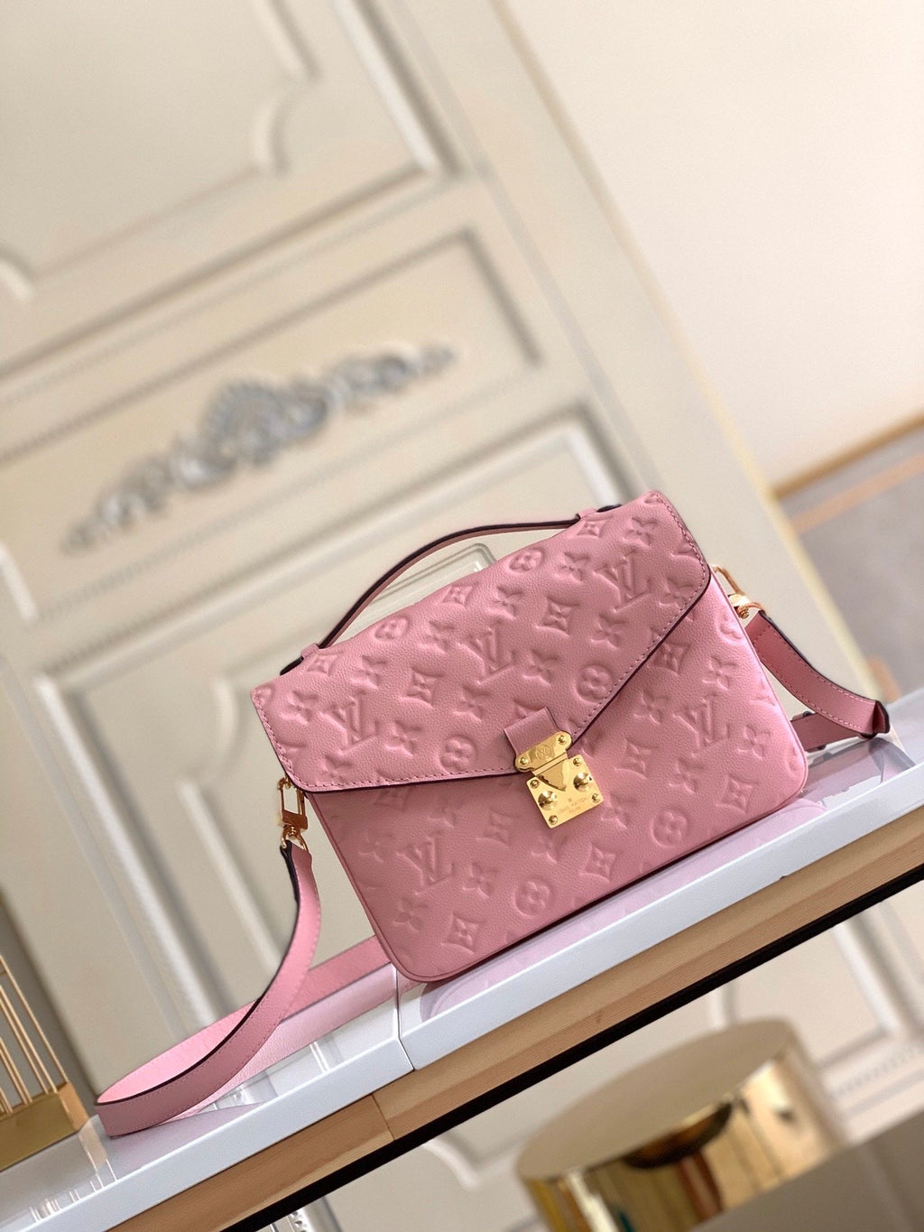 metis pink handbag